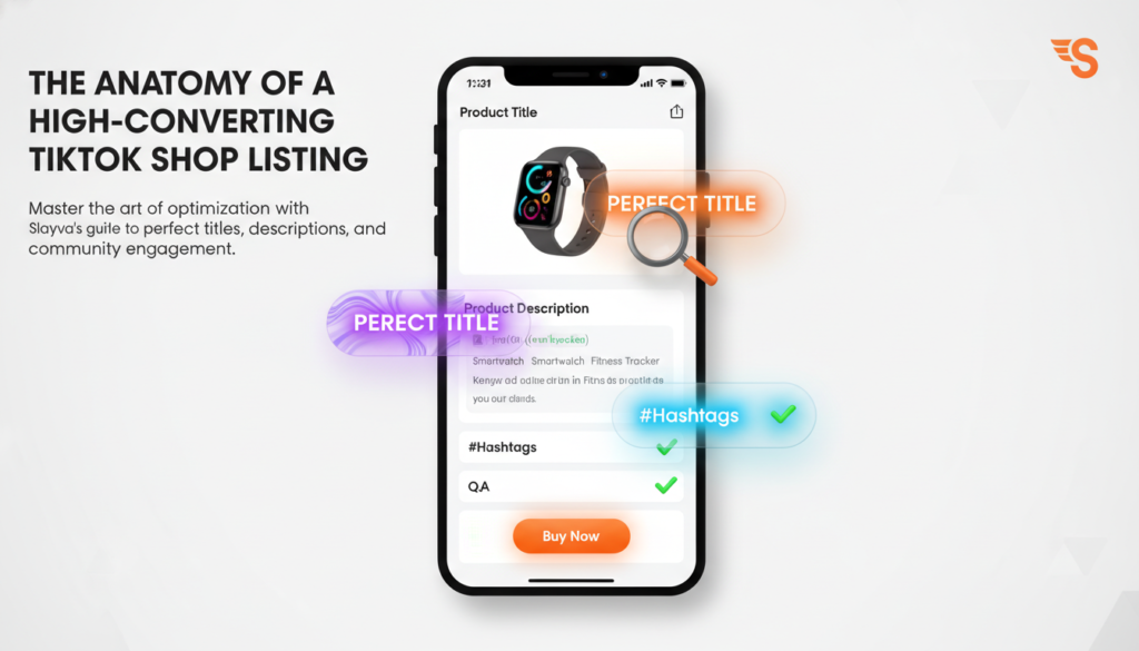 Optimized TikTok Shop product listing to match TikTok Shop algorithm discovery signals