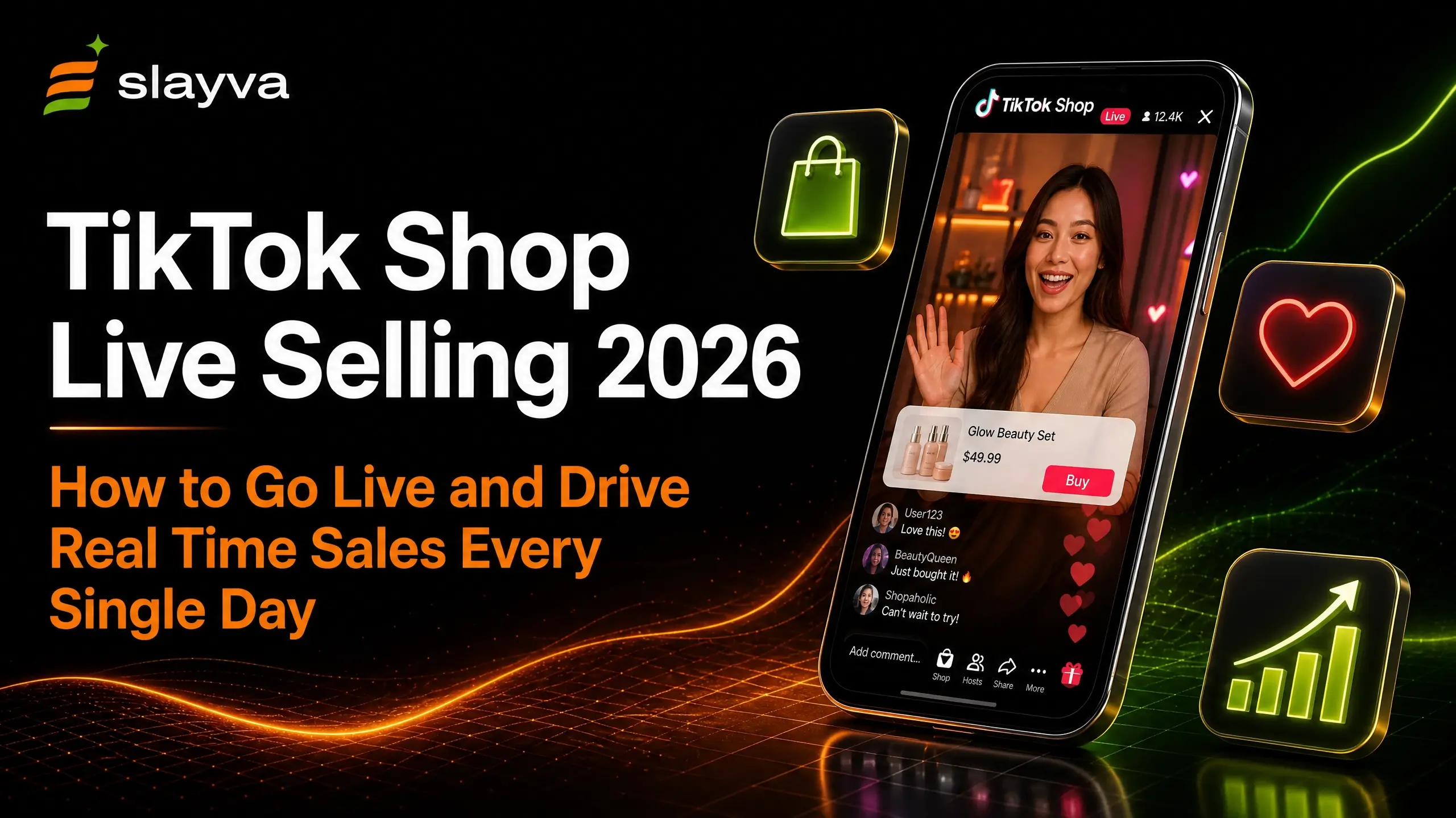 TikTok Shop live selling