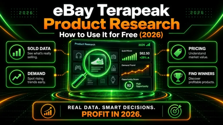 eBay Terapeak Product Research: how to use it for free in 2026