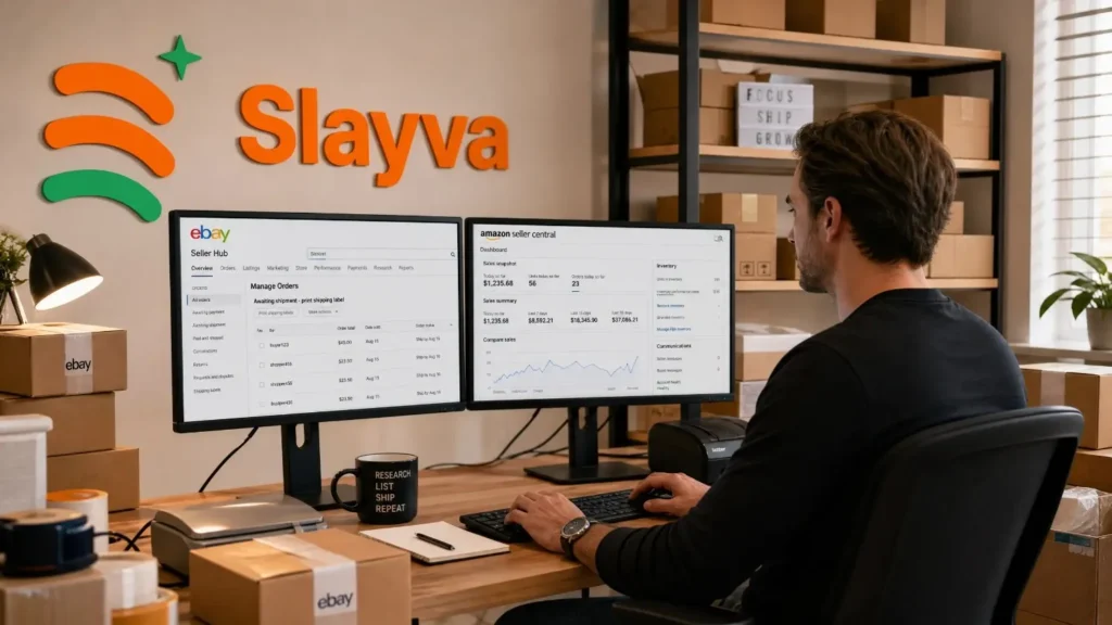 eBay vs Amazon for sellers dual platform management setup