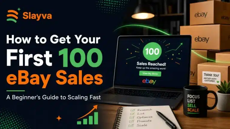 How to get first eBay sales as beginner.