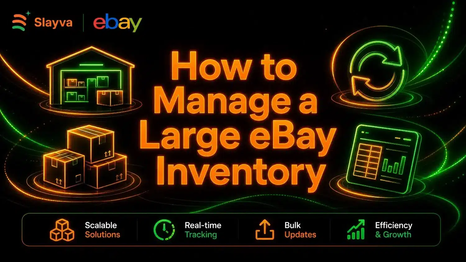 How to manage a large eBay inventory with effective inventory management strategies