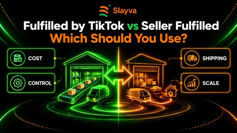 Fulfilled by TikTok vs seller fulfilled: cost, control, shipping and scale compared for TikTok Shop sellers