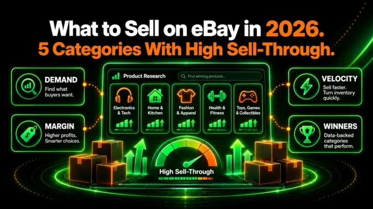 What to sell on eBay in 2026: 5 categories with high sell-through